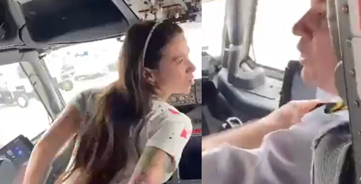 A funkeira estava em um jatinho particular. Foto: Reprodução