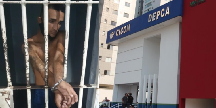 O homem foi preso atrás do 14º DIP. Foto: Reprodução