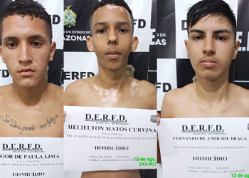 O trio já havia sido preso por tráfico de drogas e receptação de arma de fogo. Foto: Divulgação