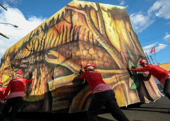 Parece que o clima não estava dos melhores. Foto: Alex Pazuello/Secom