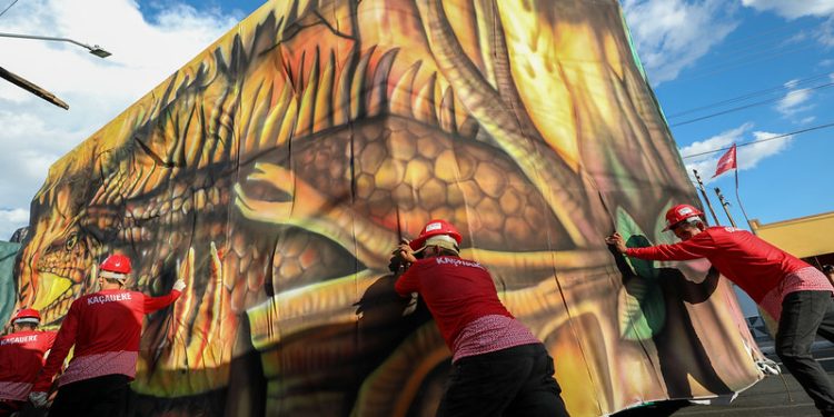 Parece que o clima não estava dos melhores. Foto: Alex Pazuello/Secom