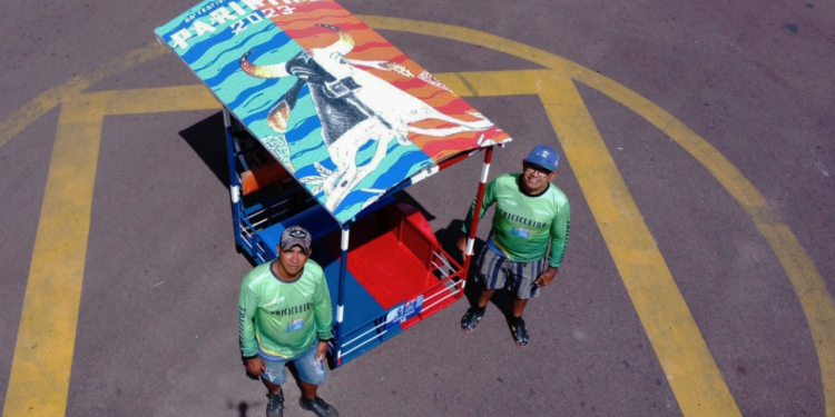 O veículo mais usado no período das festas bovinas é sucesso em Parintins e alcança 87% satisfação entre os usuários