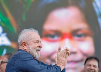 Belém (PA), 17.06.2023 -O presidente Luiz Inácio Lula da Silva anuncia, em Belém, medidas para a organização da Conferência das Nações Unidas sobre Mudanças Climáticas (COP-30) na cidade. O evento será realizado em 2025. Foto: Ricardo Stuckert/PR