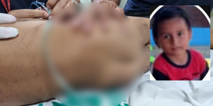 Arthur estava em estado grave. Foto: Reprodução