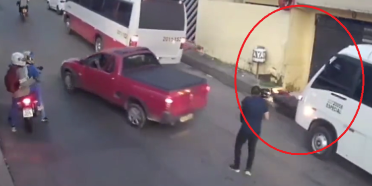 Não foi informada a rua onde ocorreu o fato. Foto: Reprodução