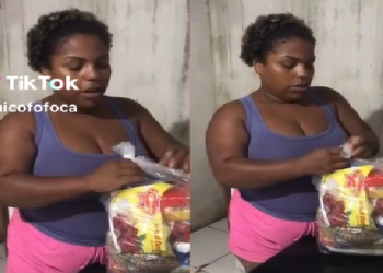 O caso aconteceu no Rio de Janeiro e rapidamente o vídeo viralizou. Foto: Reprodução