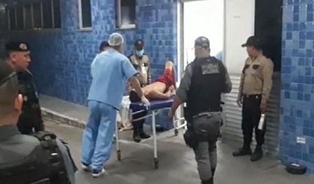 O homem chegou a ser levado ao Platão Araújo, mas não resistiu. Foto: Reprodução