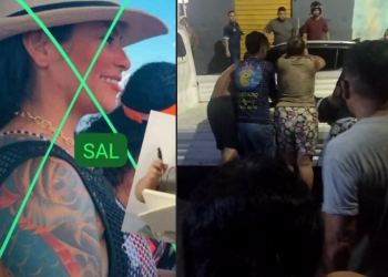 A mulher chegou a ser socorrida, mas não resistiu. Foto: Reprodução