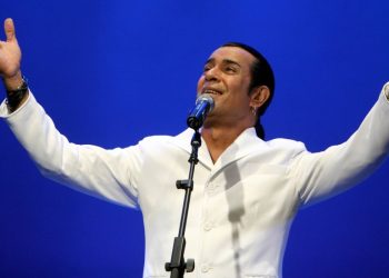 O cantor finaliza a noite de eventos na Casa de Praia nesta noite. Foto: Reprodução