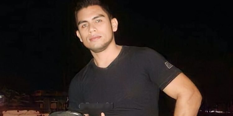 Evair Lima foi socorrido no meio da rua e levado ao hospital. Foto: Reprodução