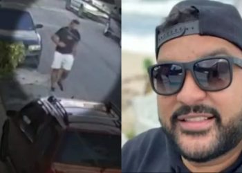 O homem estava saindo da casa da namorada. A motivação ainda é investigada. Foto: Reprodução