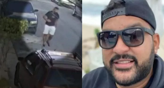 O homem estava saindo da casa da namorada. A motivação ainda é investigada. Foto: Reprodução