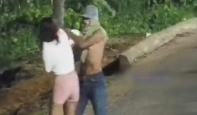 Câmeras de segurança flagraram toda a ação. Foto: Reprodução