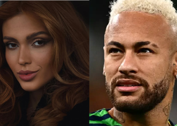 Neymar assumiu que se relacionou com ela. Foto: Reprodução
