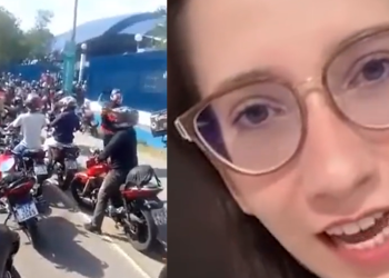 A servidora é da Semsa e polemizou durante vídeo. Foto: Reprodução