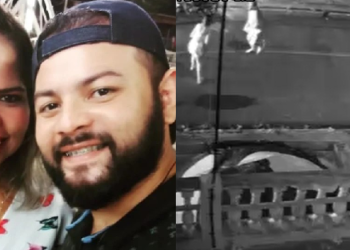 O homem está sendo procurado pela polícia. A vítima e o atual namorado estão internados. Foto: Divulgação