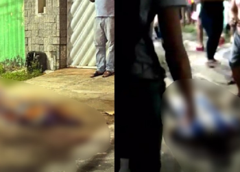 O crime aconteceu na noite desta segunda-feira (12) perto de uma quadra. Foto: Reprodução