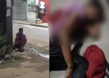 O homem morreu antes do Samu chegar. Foto: Reprodução