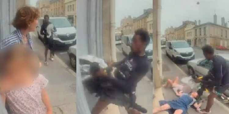 As imagens viralizaram nas redes sociais pela violência. Foto: Reprodução