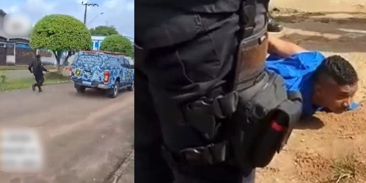 O homem roubou a viatura da Guarda Civil do município. Foto: Reprodução