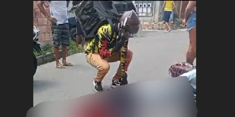 O crime ocorreu no início desta tarde de sexta-feira (23). Foto: Reprodução