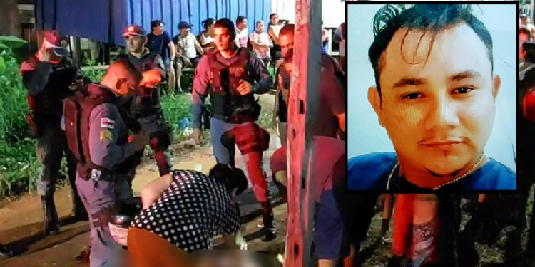 O homem levou quatro tiros numa emboscada. Foto: Reprodução