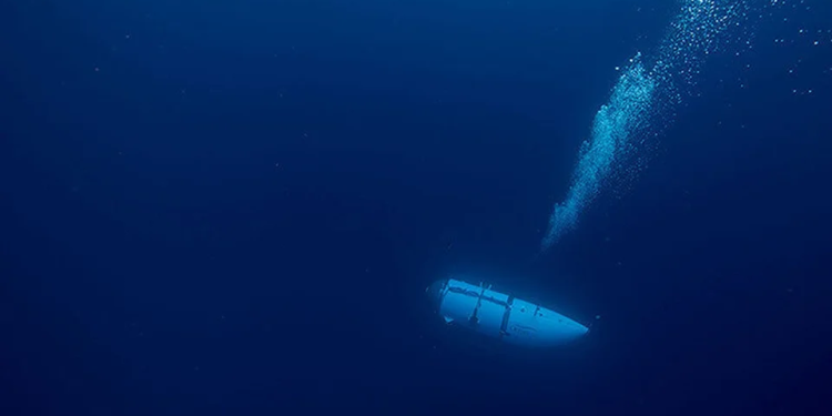 O submarino já estava numa situação crítica com o oxigênio acabando. Foto: Reprodução