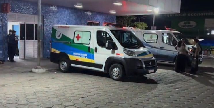 O jovem foi encaminhado ao hospital. Foto: Reprodução