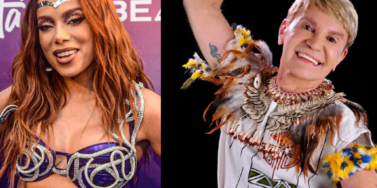 A cantora ainda cantarolou os versos do hit famoso. Foto: Reprodução