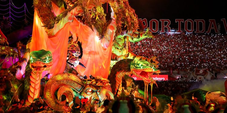 O Boi do Povão volta a abrir o Festival Folclórico de Parintins neste domingo (02/07). Foto: Lucas Silva/Secom