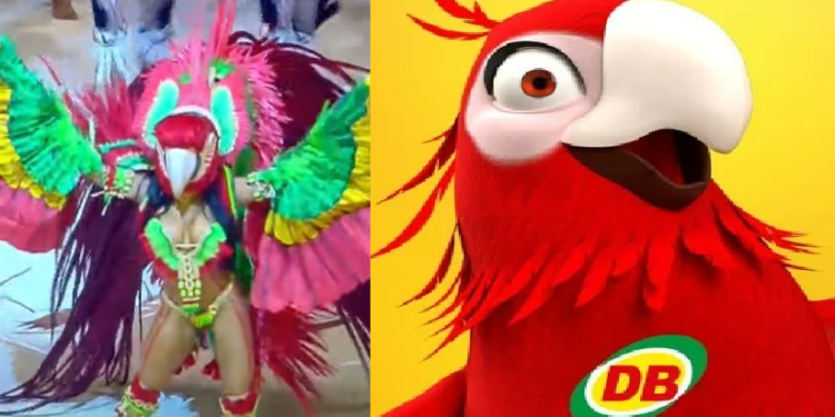 A comparação logo foi feita nas redes sociais. Foto: Reprodução