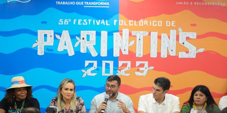 O governador do Amazonas destacou novidades experimentadas neste ano. Foto: Lucas Silva/ Secom