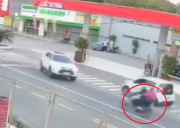 O acidente ocorreu na manhã desta quinta-feira (20). Foto: Reprodução