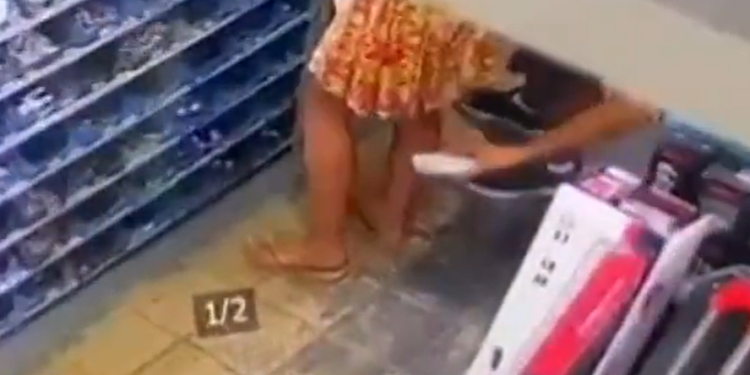 A mulher foi avisada sobre o crime e comunicou o caso para a polícia. Foto: Reprodução