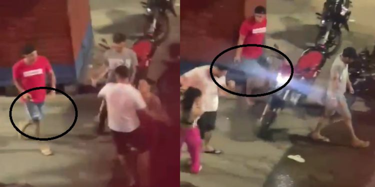 O militar se apresntou na delegacia e o baleado foi hospitalizado. Foto: Reprodução