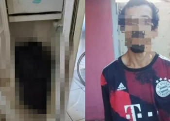 O homem confessou o criime após ser abordado pela polícia. Foto: Reprodução