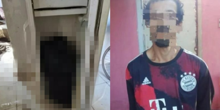 O homem confessou o criime após ser abordado pela polícia. Foto: Reprodução