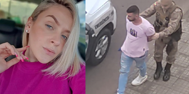 A jovem morreu com um tiro na cabeça e o ex-namorado foi preso em flagrante. Foto: Reprodução