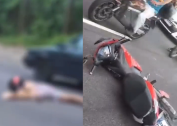 A vítima, de 32 anos, morreu na hora. Foto: Reprodução