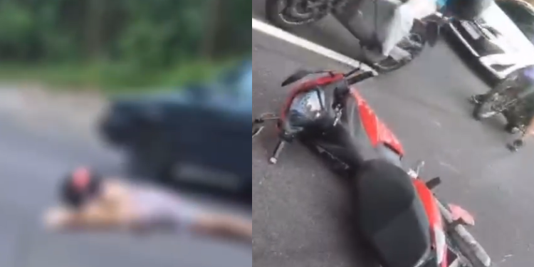 A vítima, de 32 anos, morreu na hora. Foto: Reprodução