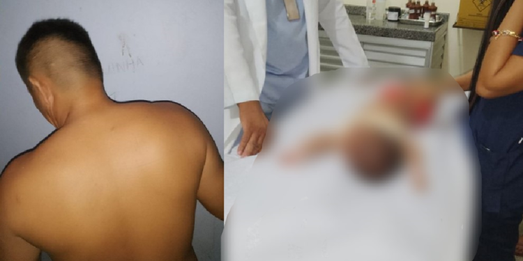 O homem foi preso em flagrante pela polícia. Foto: Reprodução