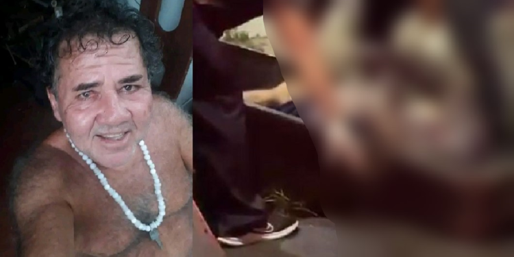 O idoso estava morto há pelo menos 48 horas. Foto: Reprodução