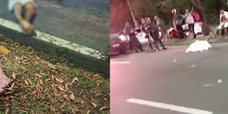 O acidente ocorreu na madrugada. Foto: Reprodução