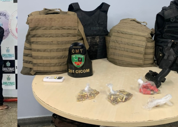 Vários munições foram apreendidas. Foto: Reprodução