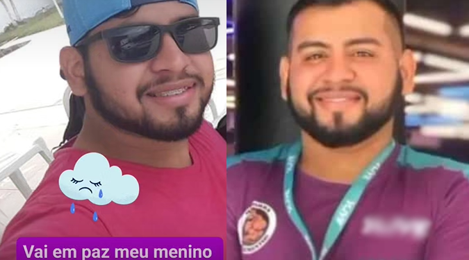 O homem chegou a ser socorrido, mas não resistiu. Foto: Reprodução