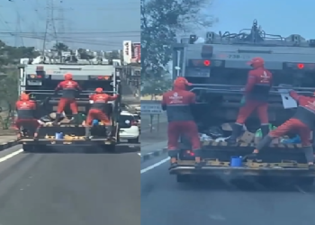 A gravação viralizou nas redes sociais. Foto: Reprodução