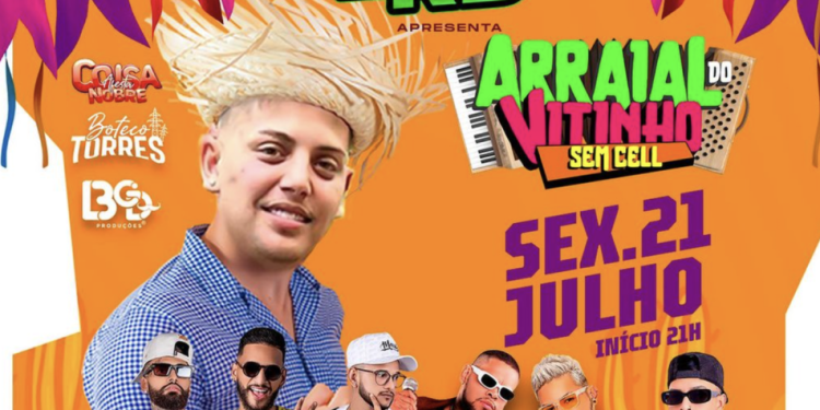 Não há informações se o blogueiro vai, mas a festa está de pé. Foto: Reprodução