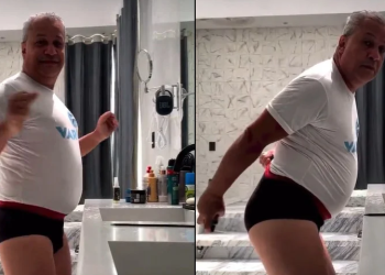 O apresentador acabou polemizando. Foto: Reprodução