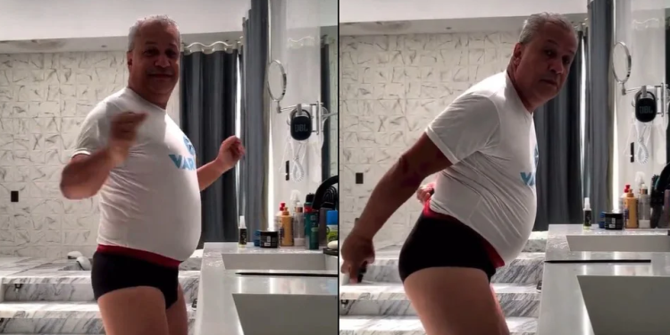 O apresentador acabou polemizando. Foto: Reprodução