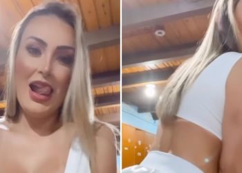 A modelo voltou às casas noturnas e à prostituição. Foto: Reprodução